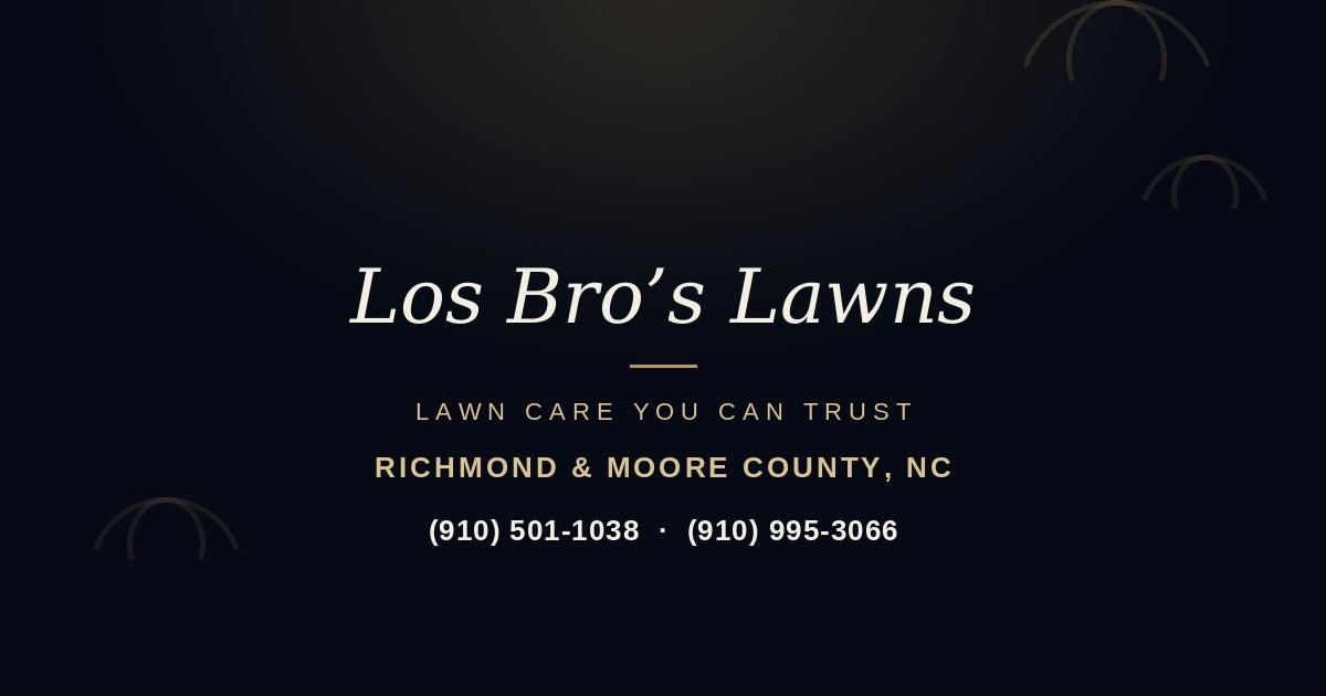 Los Bro's Lawns website